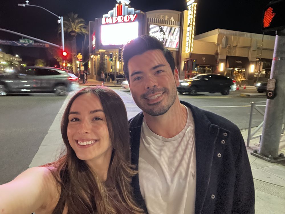 Our first improv show in Irvine
